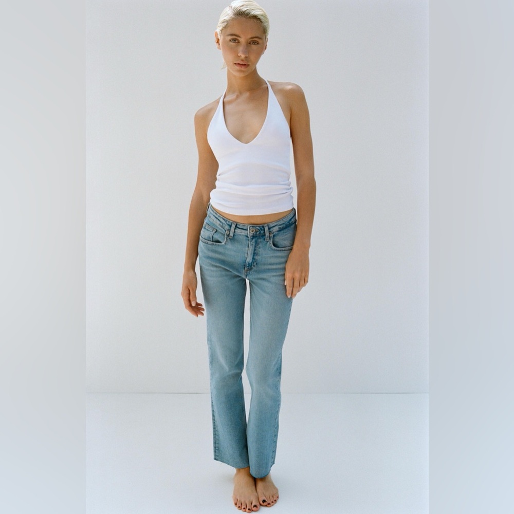 Zara Cropped Jeans